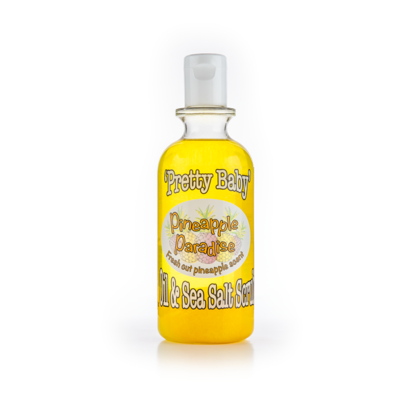 Pineapple Paradise Oil and Sea Salt Body Scrub